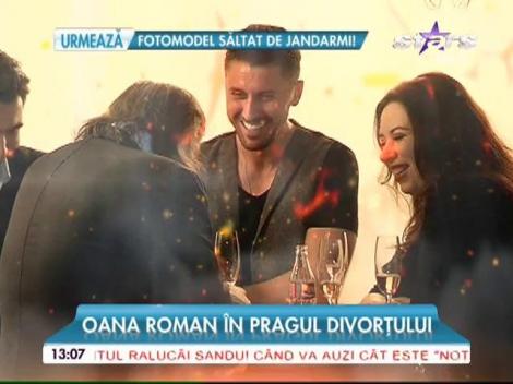 Ce a făcut Oana Roman imediat după ce a anunţat că ea şi Marius Elisei sunt &icirc;n pragul divorţului. A fost surprinsă &icirc;n compania a doi bărbaţi