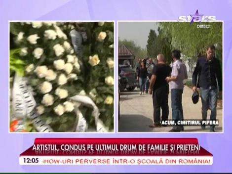 Gigi Becali a ajuns la înmormântarea bunului său prieten, Cornel Patrichi. Primele imagini