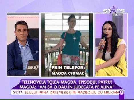 VIDEO / Scandalul monstru dintre Alina şi Magda Ciumac nu se mai opreşte: "Te dau în judecată! De unde ştii tu asta despre mine?"