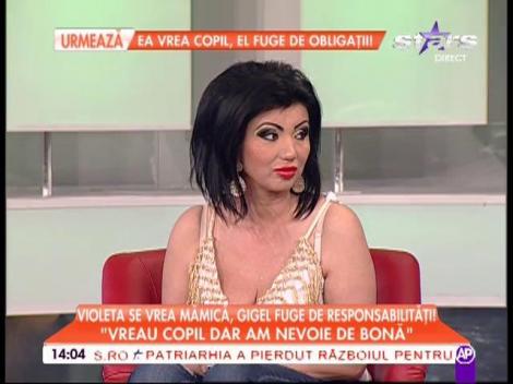 Gigel Frone şi iubita lui Violeta, în conflict! Ea vrea copil, dar el...