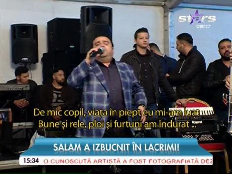 Priveghiul lui Fane Spoitoru blochează oraşul! Salam a izbucnit în lacrimi!