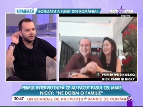 Telenovela Nick şi Nicky, primul interviu după ce au făcut pasul cel mare! "Ne dorim o familie"