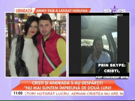 VIDEO / Certuri aprinse sau o aventură!? Cristi de la "Mireasă pentru fiul meu" a spus adevărul despre despărţirea de Andrada