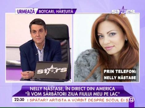 Nelly Năstase, în direct din America! "Nu sunt în relaţii bune cu tatăl copilului meu"