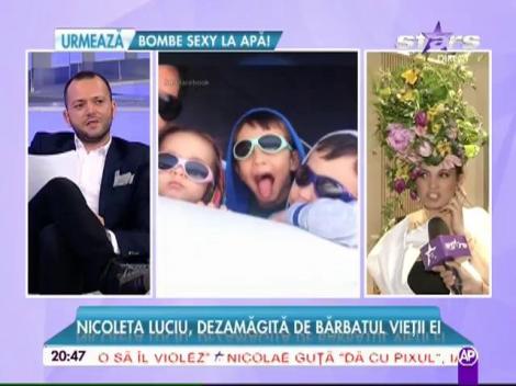 Nicoleta Luciu s-a băgat în gura lupului! "Le-am spus copiilor că vine Moş Crăciun"