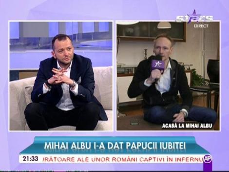Mihai Albu i-a dat papucii iubitei! "Nu mai cred în iubiri"
