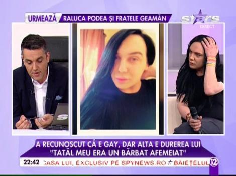 A recunoscut că e gay, dar alta e durerea lui! "Tata a regretat, dar a fost mult prea târziu"