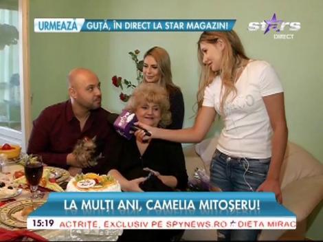 La mulţi ani, Camelia Mitoşeru! Deşi e cu zâmbetul pe buze, a recunoscut că are probleme cu sănătatea