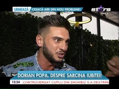 Dorian Popa, despre sarcina iubitei. Claudia i-a adus fete pe tavă artistului