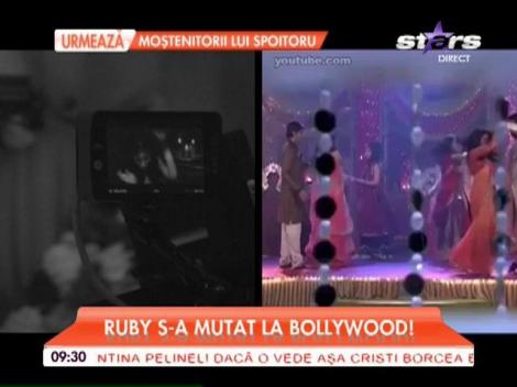 Ruby s-a mutat la  Bollywood! "E prima dată când mă aflu într-o asemenea ipostază"