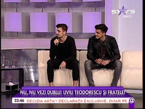 Pe Liviu Teodorescu îl ştiu toate fetele, dar pe fratele lui l-a ţinut bine ascuns! Tânărul de 19 ani e copia identică a artistului