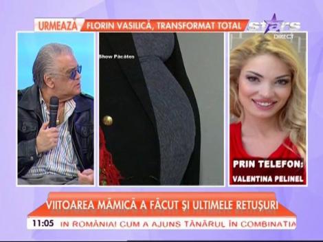 Valentina Pelinel mai are puțin și va naşte: "Am o relație bună cu Dumnezeu. Mi-a făcut cel mai frumos cadou"