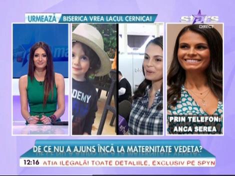 Anca Serea, probleme cu sarcina? De ce nu a ajuns încă la maternitate vedeta