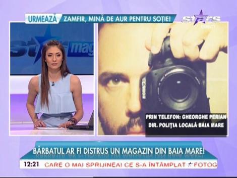 Fratele Paulei Seling, acuzat de vandalism! Bărbatul ar fi distrus un magazin
