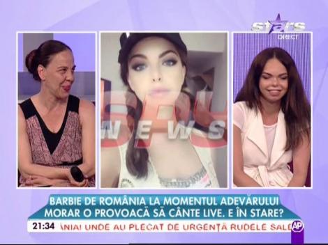 VIDEO /  A leşinat pe scena de la "X Factor", iar Mihai Morar i-a mai dat o şansă! Ce s-a întâmplat când Barbie de Româia a fost provocată să cânte live