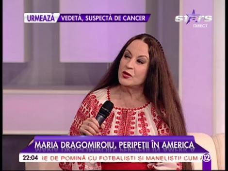 Maria Dragomiroiu, accident &icirc;n America! Primele declaraţii ale &icirc;ndrăgitei interprete de muzică folclorică: "A fost o cumpănă pentru mine"