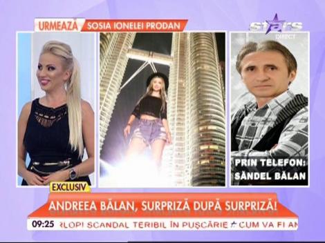 Andreea Bălan, surpriză despre surpriză! Tatăl ei a vorbit în exclusivitate despre nunta ei cu viitorul ginere, George Burcea