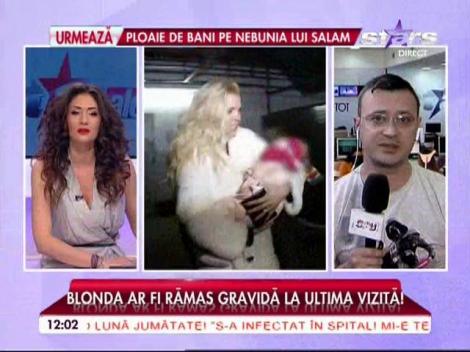 Alina Vidican, însărcinată cu Borcea? Blonda ar fi rămas gravidă la ultima vizită!