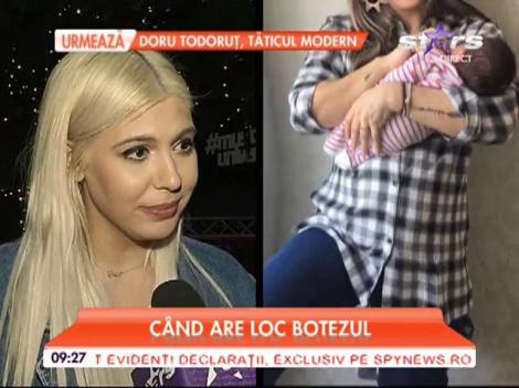 VIDEO / A devenit mămică şi radiază de fericire! Sore, primele detalii despre botez: "Am stabilit naşii!"