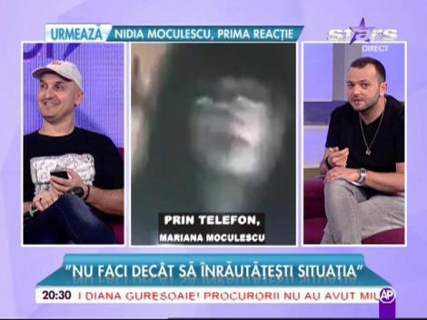 Scandal monstru între Cristi Marin şi Mariana Moculescu. Înregistrările bombă pe care acesta le-a făcut publice
