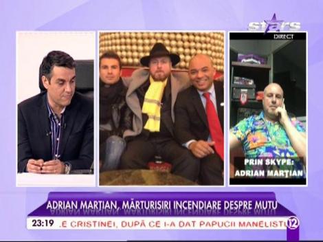 Adrian Marţian, mărturisiri incendiare despre Mutu! "Trăgea de fete şi le împingea că nu voiau să meargă cu el acasă"