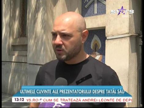 Lacrimi amare şi durere de nedescris! Mihai Mitoşeru şi-a condus tatăl pe ultimul drum