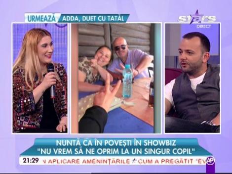 Adda ne arată că poate să danseze toată noaptea la nuntă chiar dacă e însărcinată! "Pe 30 iulie va fi şi vor fi 300 de invitaţi"