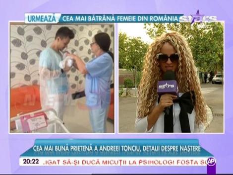Primele declaraţii ale Sânzianei Buruiană după naşterea Andreei Tonciu! "Am ajuns la ea când alăpta"