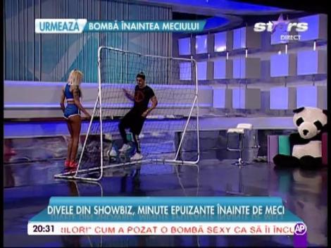 Imagini HOT din "Euro 2016" al bombelor sexy din showbiz! Ana Mocanu, Simona Traşcă şi Elena Marin, încălzire de zile mari!