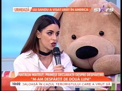 Așa fată singură?! Natalia Mateuţ, primele declaraţii despre despărţire! "Nu acceptă că ne-am separat"