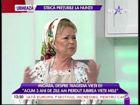 Mioara Velicu, &icirc;n depresie după moartea soţului: "Mi-am pierdut sora, mama, tata, dar asta a fost o lovitură groaznică"