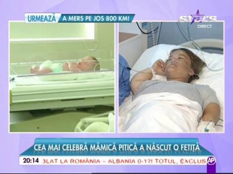 VIDEO / Cristi şi Mădălina, cel mai simpatic cuplu de pitici, au devenit părinţi! Primele imagini cu bebeluşul