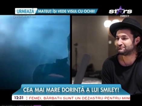 Cea mai mare dorinţă a lui Smiley a fost dezvăluită chiar de secretosul artist