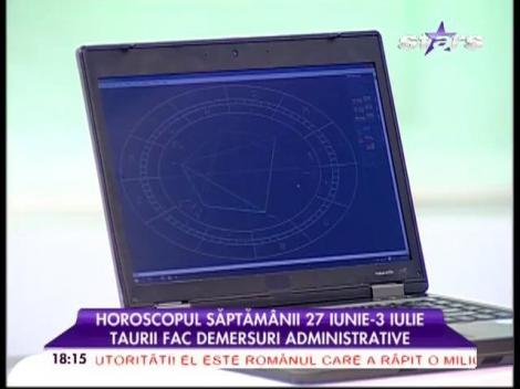 Horoscop săptămâna 27 Iunie - 3 Iulie: Scorpionii vor fi sabotaţi