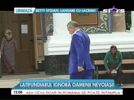 Nici Gigi Becali nu mai este ce-a fost! Latifundiaruil ignoră oamenii nevoiaşi