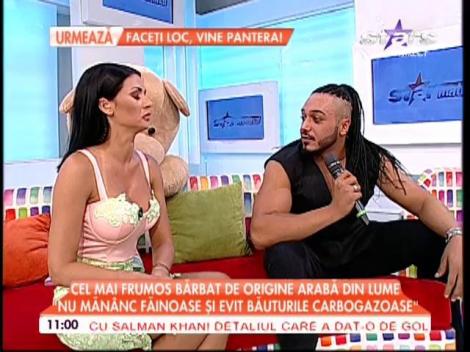 Suhaib, cel mai frumos bărbat de origine arabă, declaraţie de dragoste pentru Raluca Dumitru! "Am venit în România pentru tine"