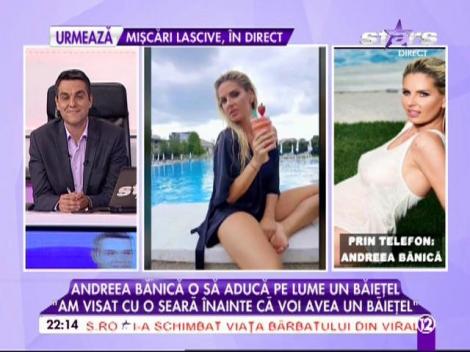 Andreea Bănică a dezvăluit c&acirc;nd se va naște cel de-al doilea copil