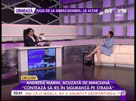 Cel care a acuzat-o pe Andreea Marin de minciună, demascat! Mesajul pe care l-a şters de pe Facebook şi care i-ar putea aduce un proces în instanţă