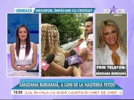 Sânziana Buruiană, şase luni de la naşterea fetiţei! Cadoul pe care l-a primit micuţa Isabella de la părinţi