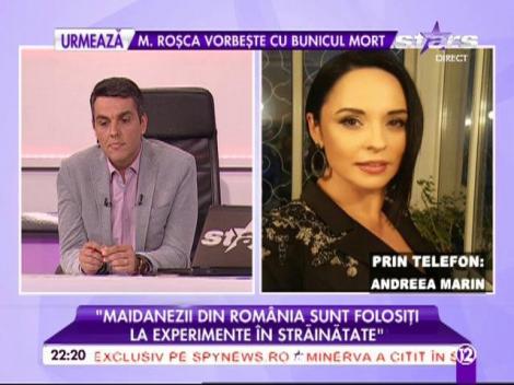 Andreea Marin luptă ca imaginea sa să nu fie compromisă: ”Nu îmi doresc moartea unui animal”