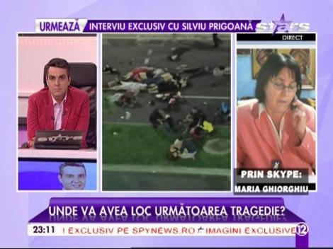 Maria Ghiorghiu prezice alte nenorociri. O să se &icirc;nt&acirc;mple &icirc;n ţara noastră