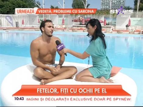 VIDEO: Ispita Matei, senzație la piscină, cu pătrățelele la vedere! Așa arată femeia perfectă pentru el