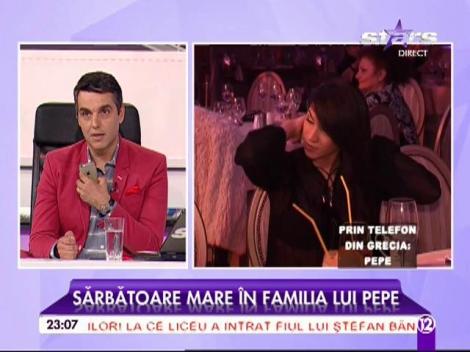 VIDEO & FOTO / E în vacanță și o ține DIN PETRECERE-N PETRECERE! Pepe, în lacrimi după ce a primit un mesaj de la fiica sa cea mare