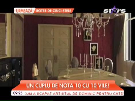 Cuplu de nota zece cu zece case. Imagini de senzație dintr-una dintre vilele Angelinei Jolie și ale lui Brad Pitt