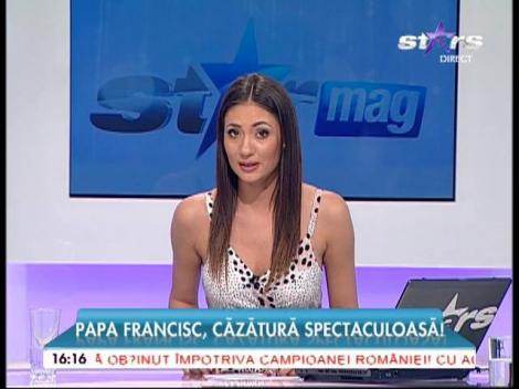 Papa Francisc, căzătură spectaculoasă! Cum au reacţionat enoriaşii la incident