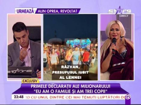 Primele declaraţii ale milionarului surprins cu Lenna Horvath! "Am doi copii şi sunt căsătorit"