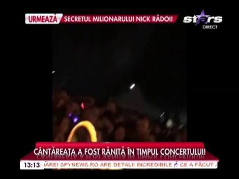 Anna Lesko a fost împușcată în timpul unui concert! Rănită la picior, artista a primit îngrijiri după terminarea show-ului