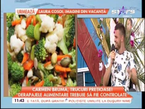 Sfaturi prețioase pentru un corp de vis! Carmen Brumă are o siluetă perfectă, dar recunoaşte că poftele o bântuie şi pe ea! Cum evită vedeta capcanele alimentare