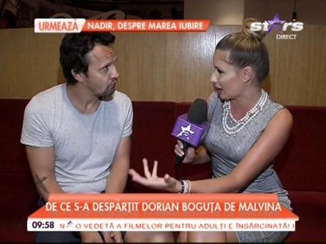 Şi-au spus ADIO după 4 ani de iubire! Prima DECLARAŢIE a lui Dorian Boguţa, după despărţirea de Malvina Cservenschi