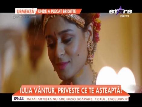 Iulia V&acirc;ntur, priveşte ce te aşteaptă! Imagini impresionante de la cea mai tare nuntă din India. Mirele şi-a aşteptat mireasă pe cămilă